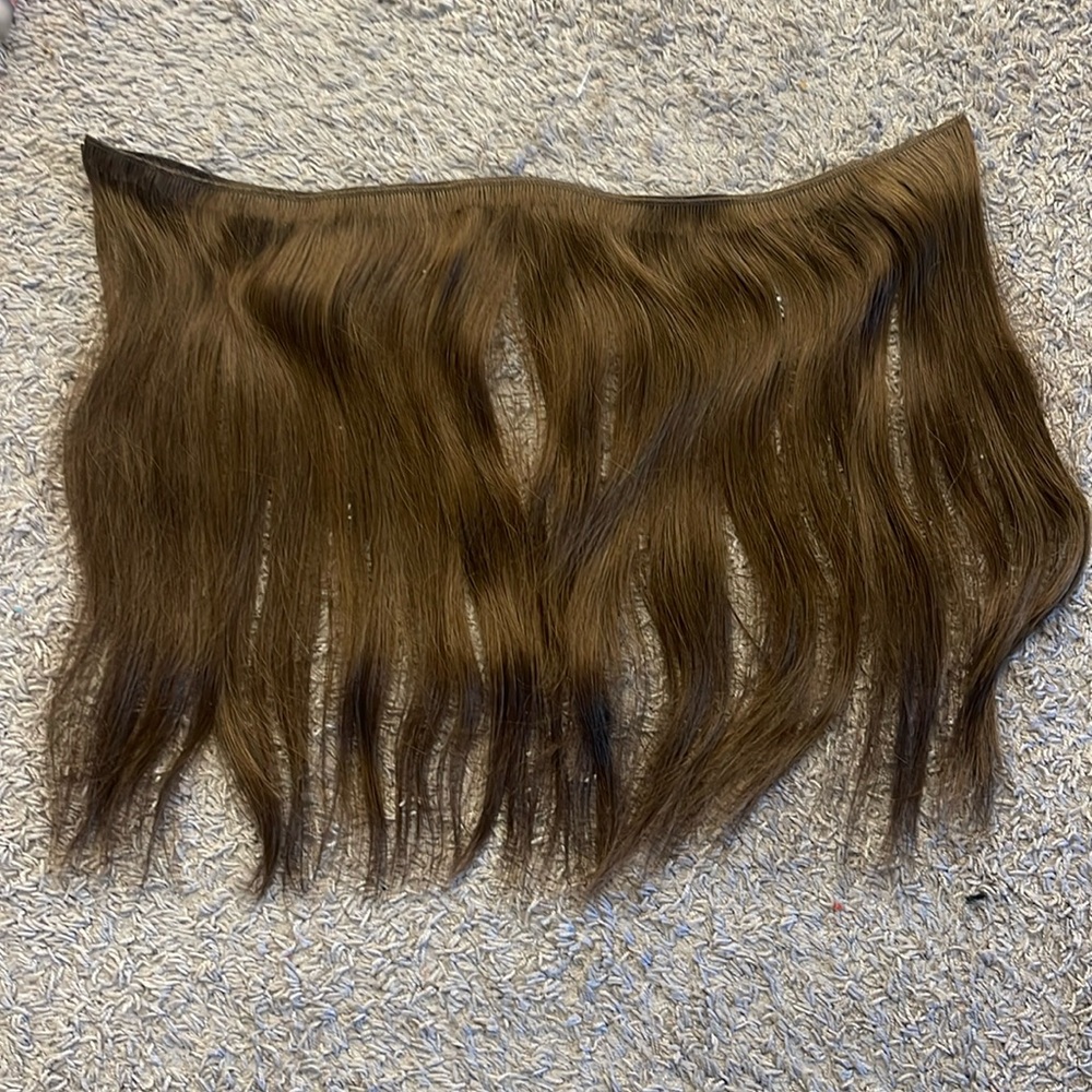 BRAND NEW UNUSED Bellami professional volume weft 16” chocolate brown